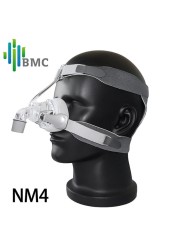 BMC NM2/NM4/N5B Nasal Mask CPAP Mask Sleep Mask With Headgear S/M/L Three Size Suitable For CPAP Machine Connect Hose And Nose