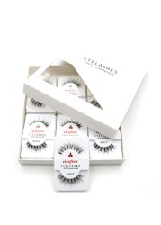 Handmade False Eyelashes 100% Human Hair 12 Pairs Messy Natural Eyelashes maquiagem cilios by Visofree