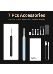 Wireless Smart Optical Ear Wax Removal Tool Otoscope NP20 with 1080P Ear Endoscope Camera Kit for iPhone iPad Android