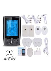 Tens Unit 24 Modes 20 Intensity Electrical Stimulation Massager Muscle EMS Therapy Pain Relief Adjustable Lightweight LCD Display