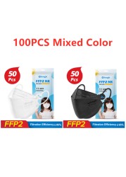 mascarillas ffp2 children kids KN95 mask ninos fpp2 colors homology ada spain ffp2maske 6-14 years boys girls protective gear