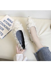 2022 Women Shoes Leather Women Flat Shoes Loafers Slip On Women Flat Shoes Moccasins Lady Tenis Feminino