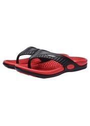 Men's EVA Flip Flops Summer Outside Men's Massage Slippers Beach Casual Sandal Casual Shoes Size 40-42