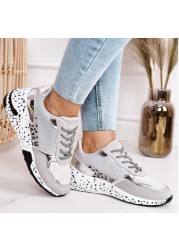 Women Spring Autumn Thick Sole Sneakers Woman Height Increasing Shoes Platform Sneakers Big Size 35-43 Female Sneakers