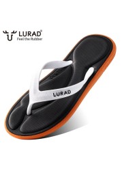 New summer men's slippers comfortable outdoor wear non-slip personality sandals flip flop beach shoes tide