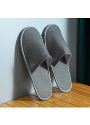 Disposable slippers non-slip thick slippers comfortable home travel portable thin bottom slippers zapatos mujer zapatillas casa