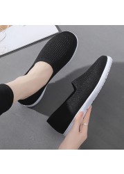 Mesh shoes women summer old Beijing cloth shoes women's shoes breathable hollow mesh casual sneakers women middle-aged mom shoes