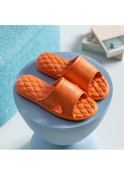 2022 slippers women summer thick bottom indoor home couples home bathroom non-slip soft tide to wear cool