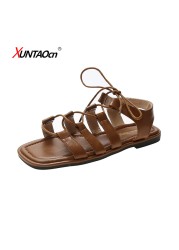 2021 woman gladiator sandals women summer shoes new fashion flat with slippers flip flops female casual shoes ladies slides