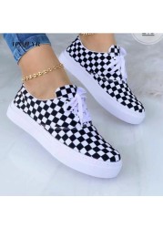 Summer Colorful Print Female Canvas Shoes Rainbow Graffiti Women's Vulcanized Shoes Casual Sneakers Zapatos De Luna