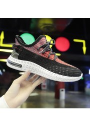 Women's casual shoes new coconut women's shoes fashion popular sneakers weave breathable lightweight non-slip thick sole mesh shoes