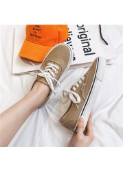 Classic brand canvas shoes women skateboarding shoes woman fashion sneakers loafers ladies low-cut shoes female student