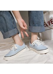 Classic brand canvas shoes women skateboarding shoes woman fashion sneakers loafers ladies low-cut shoes female student