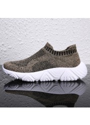 Men Shoes 2022 Spring New Slip On Sock Casual Shoes Men Shoes Male Footwear Mocassin Walking Shoes Sneakers Zapatillas Hombre