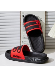 Women Home Platform Slippers Female Fashion Beach Slides Summer Candy Colored Button Strap Non-slip Sandals Chaussure Femme