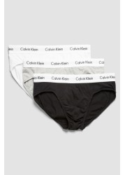 Calvin Klein Cotton Stretch Hip Briefs 3 Pack