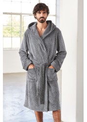 Super Soft Hooded Dressing Gown