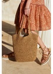 Paper Straw Shoulder Bag