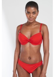 Shape and Tummy Control Bikini Top Padded Underwired Top
