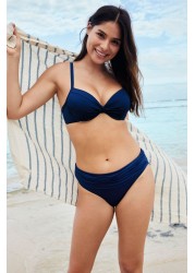 Shape and Tummy Control Bikini Top Padded Underwired Top