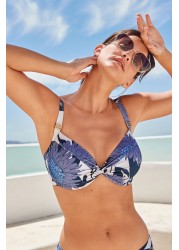 Shape and Tummy Control Bikini Top Padded Underwired Top