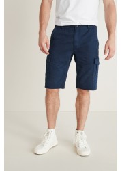 Premium Laundered Cargo Shorts Longer Length