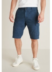 Premium Laundered Cargo Shorts Longer Length