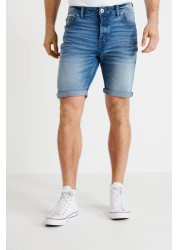 Denim Shorts Slim Fit