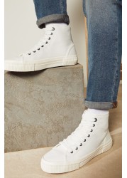 Canvas High Top Trainers