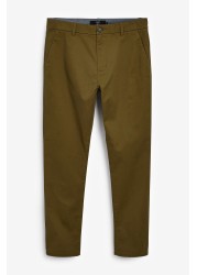 Stretch Chino Trousers Slim Fit