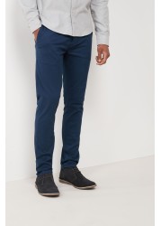 Stretch Chino Trousers Slim Fit