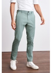 Stretch Chino Trousers Slim Fit