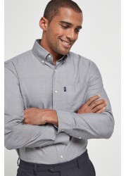 Easy Iron Button Down Oxford Shirt Regular Fit Single Cuff