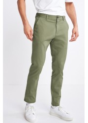 Stretch Chino Trousers Slim Fit