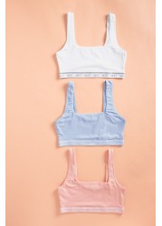 Cotton Crop Tops 3 Pack