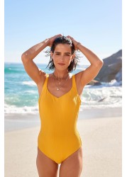 Savannah Miller x Next Tummy Control Rib Swimsuit