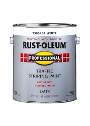 Rust-Oleum Professional Traffic Striping Paint (3.78 L, White)