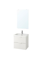 GODMORGON / ODENSVIK Bathroom furniture, set of 4