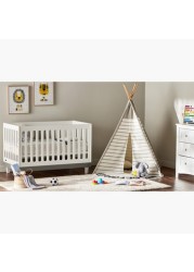 Juniors 3-in-1 Madison Wooden Baby Crib