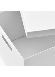 TJENA Storage box with lid