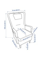 OMTÄNKSAM Armchair