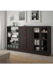 HAVSTA Storage combination w glass-doors