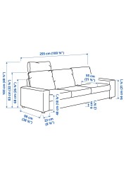 VIMLE 3-seat sofa