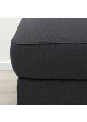 GRÖNLID Footstool with storage