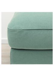 GRÖNLID Footstool with storage