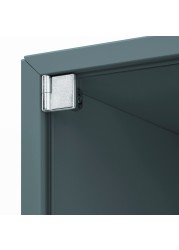 EKET Wall cabinet with glass door