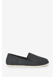 Canvas A-Line Slip-Ons