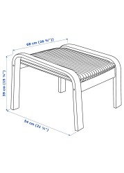 POÄNG Footstool