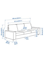 VIMLE 3-seat sofa