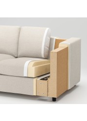 VIMLE Crnr sofa-bed, 5-seat w chaise lng